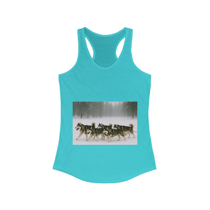 Mush On Women's Racerback Tank