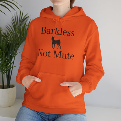 Barkless Not Mute Unisex Hoodie