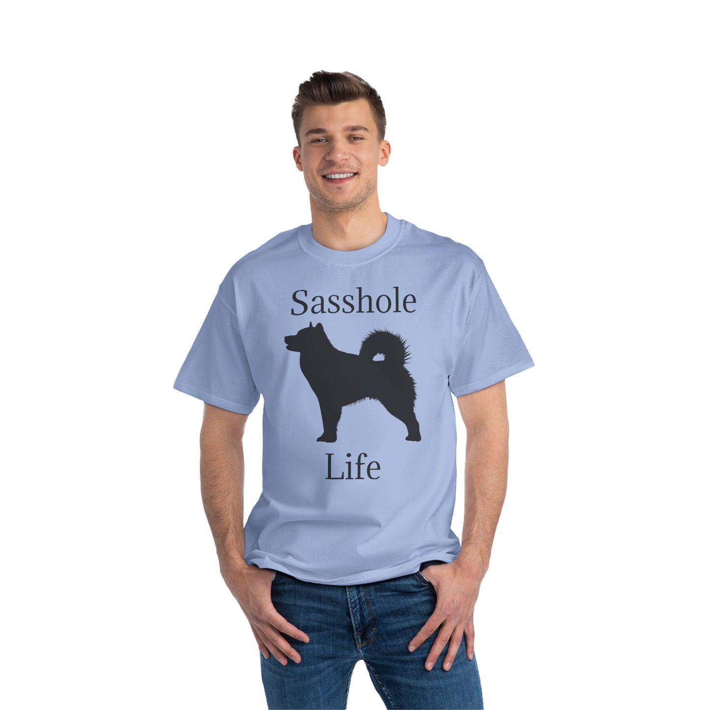 Sasshole Life Men's Short-Sleeve Crewneck Tee