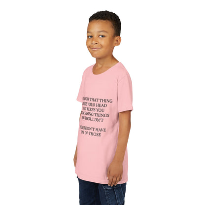 No Filter Youth Unisex Short Sleeve Crewneck Tee