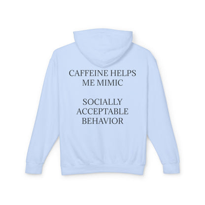 Socially Acceptable Unisex Lightweight Hoodie