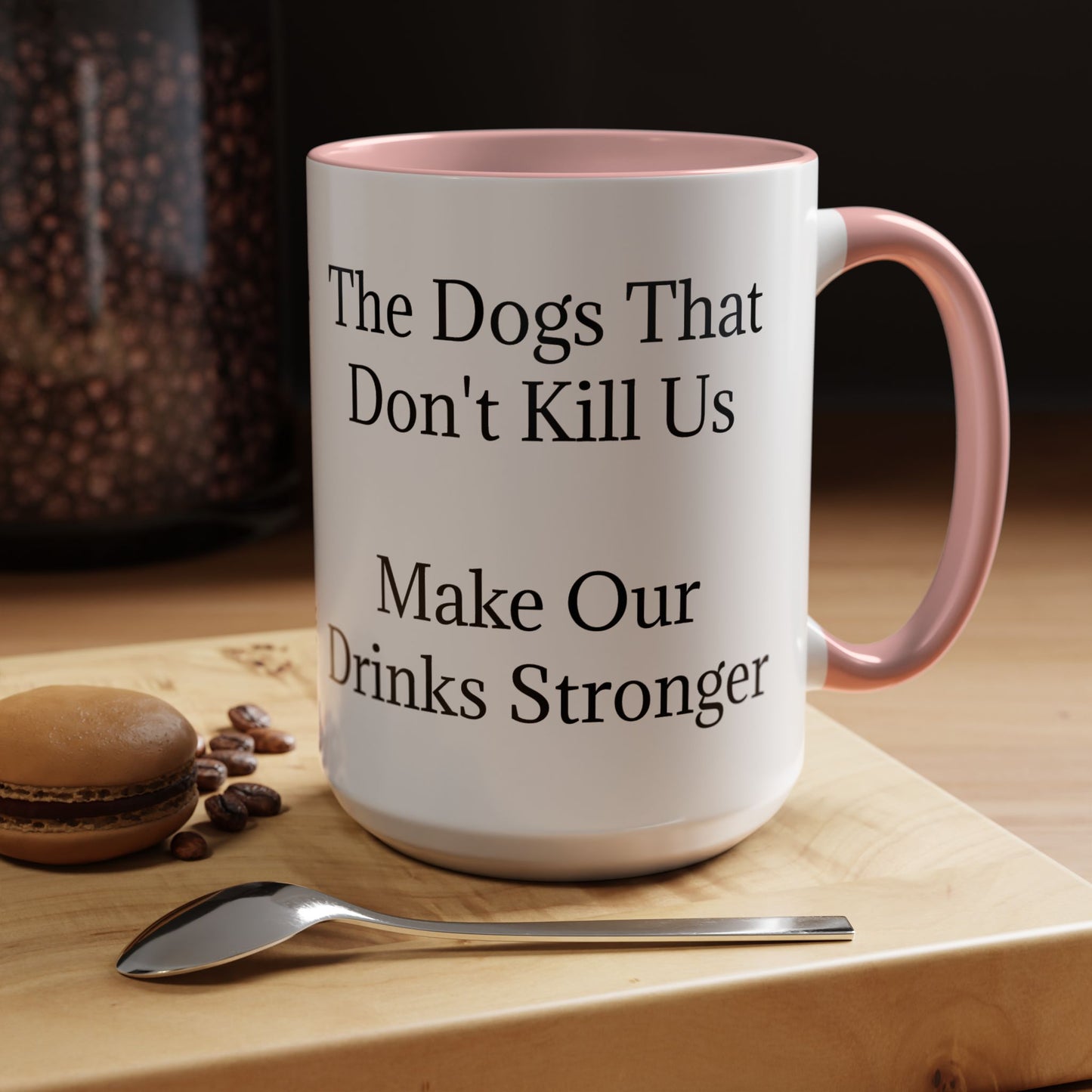 Drinks Stronger 2-Tone Coffee Mug