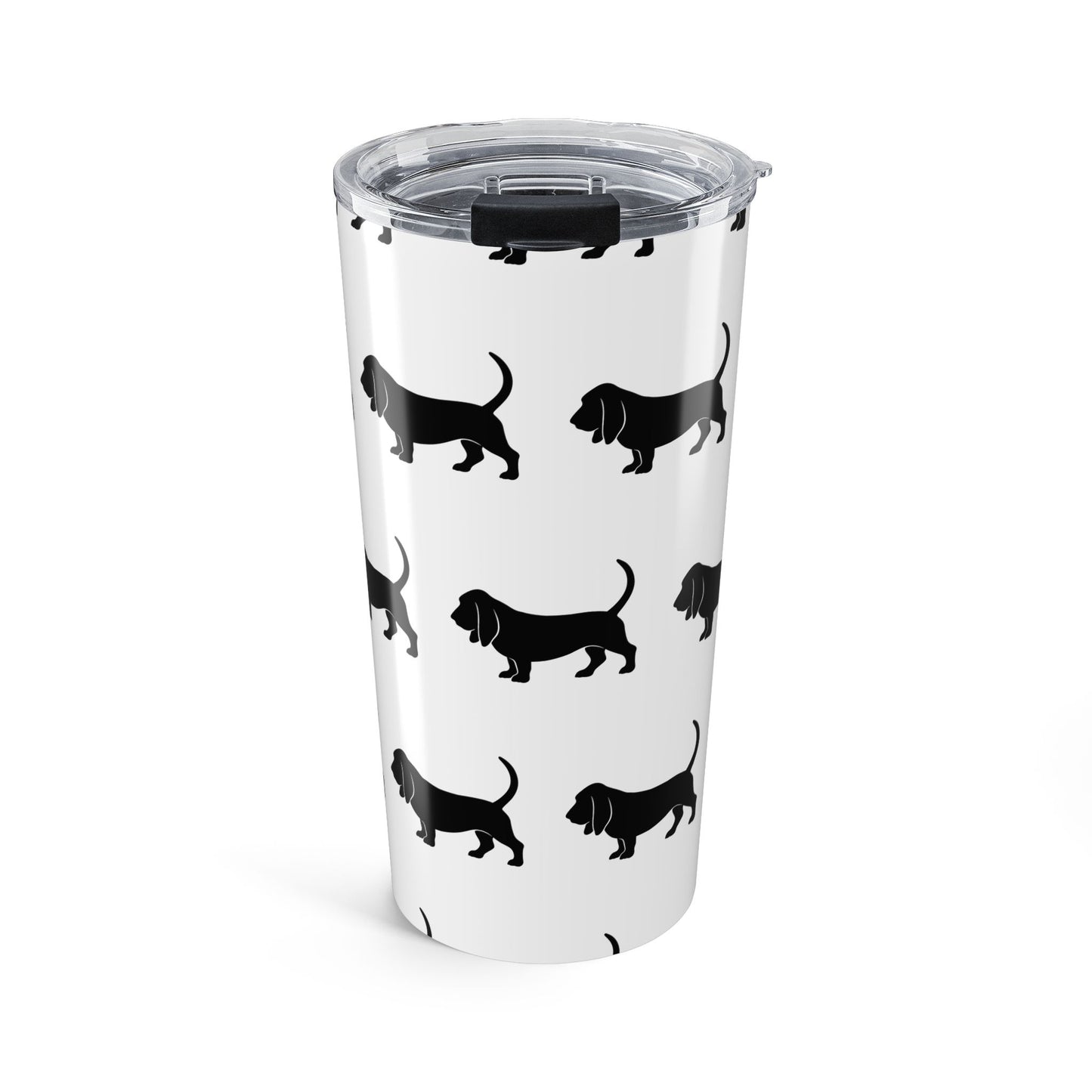 Basset Hound Silhouette Tumbler