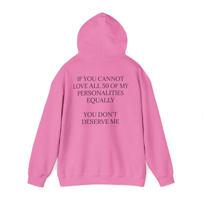 50 Personalities Unisex Hoodie