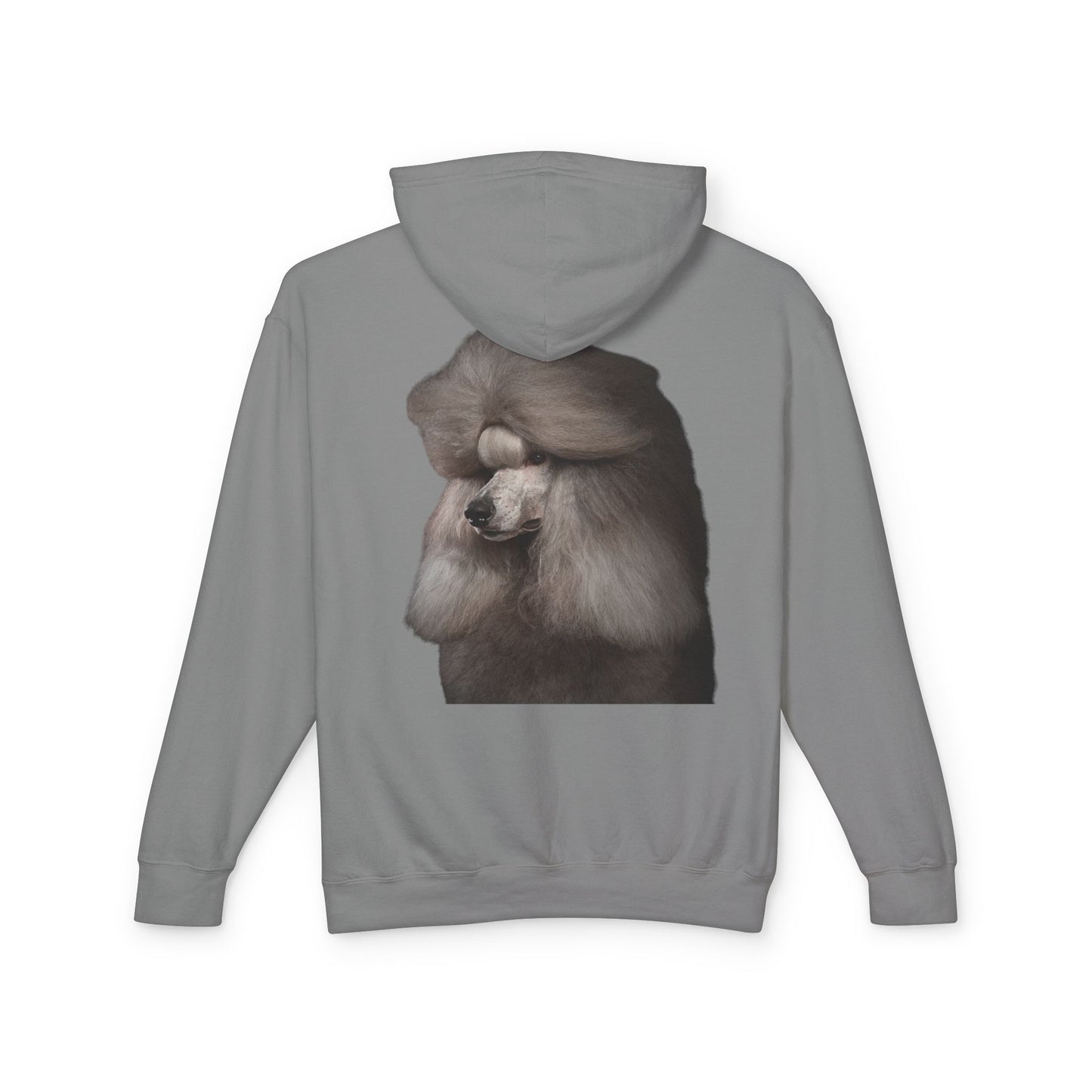 Poodle Head Unisex Lightweight Hoodie