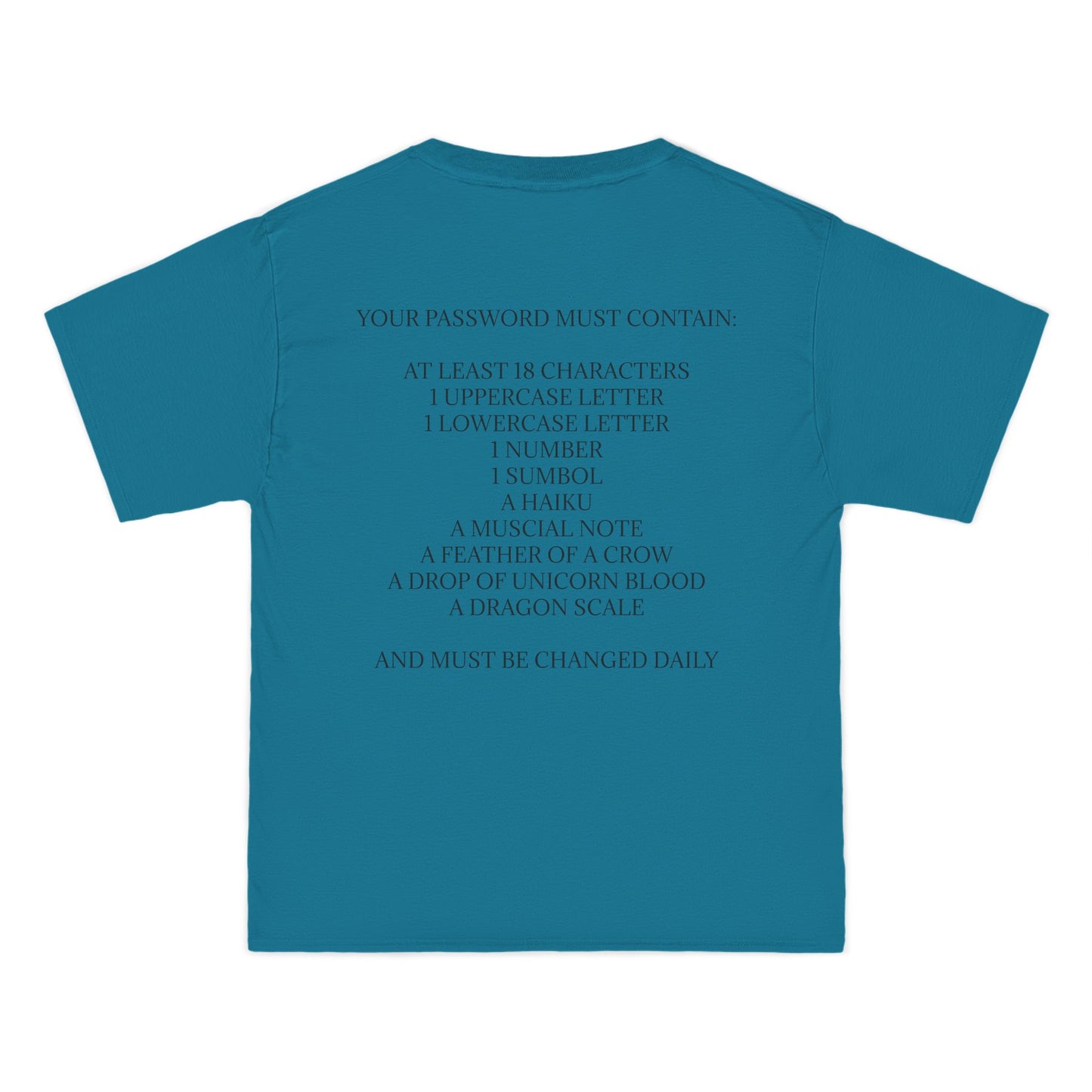 Password Men's Short-Sleeve Crewneck Tee