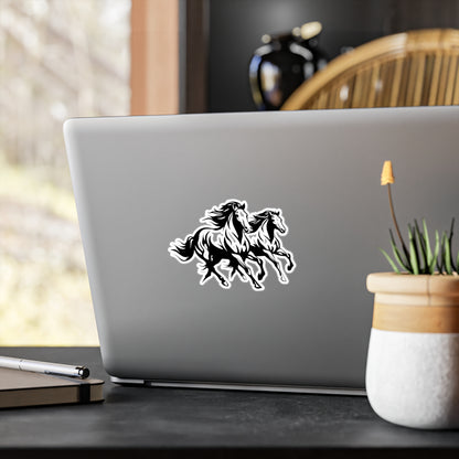Horsin' Around Vinyl Decal