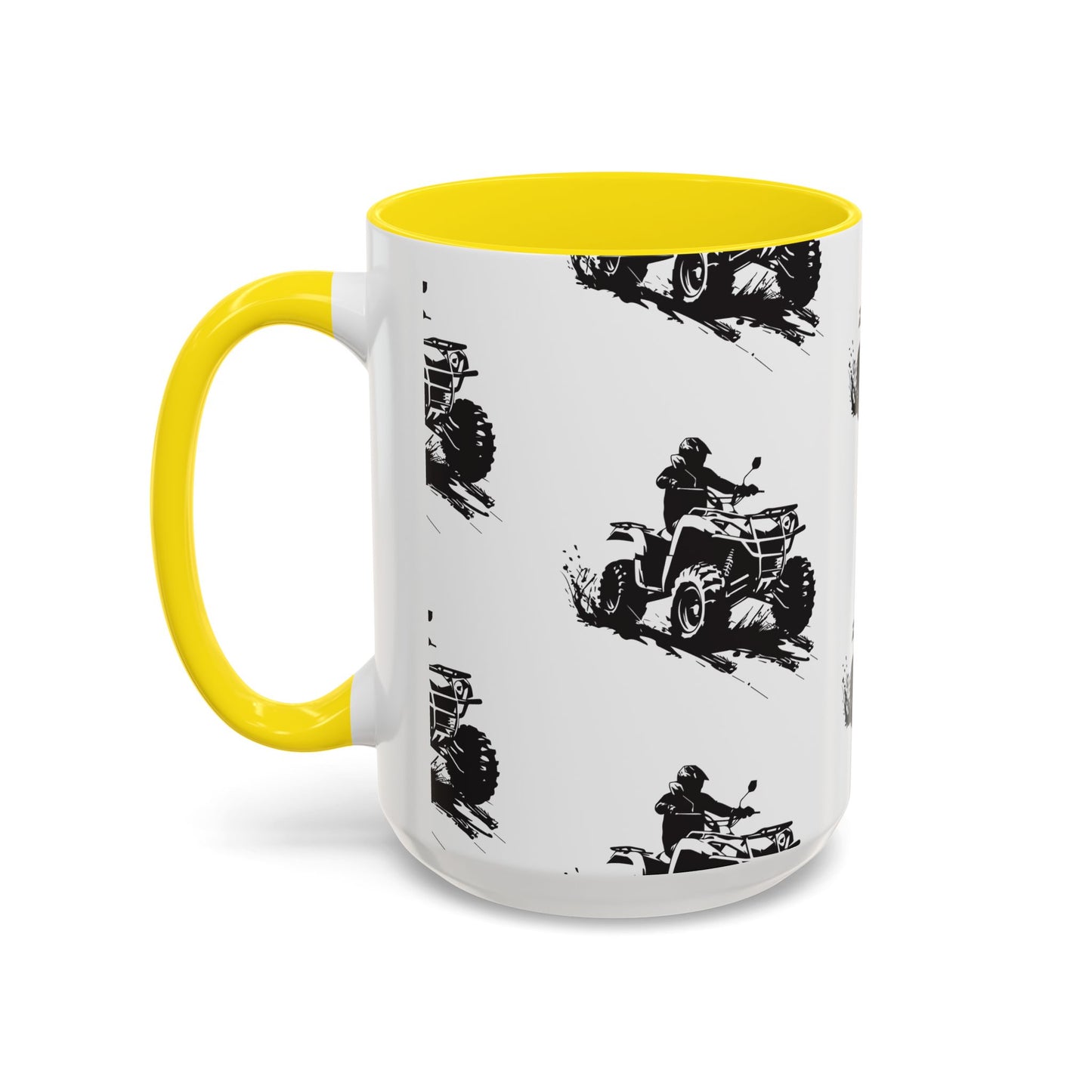 Slingin' Mud Quad 2-Tone Coffee Mug