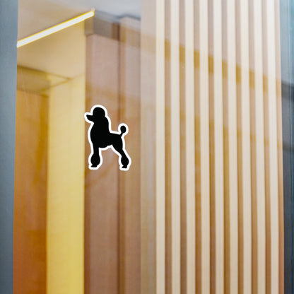 Poodle Silhouette Vinyl Decal