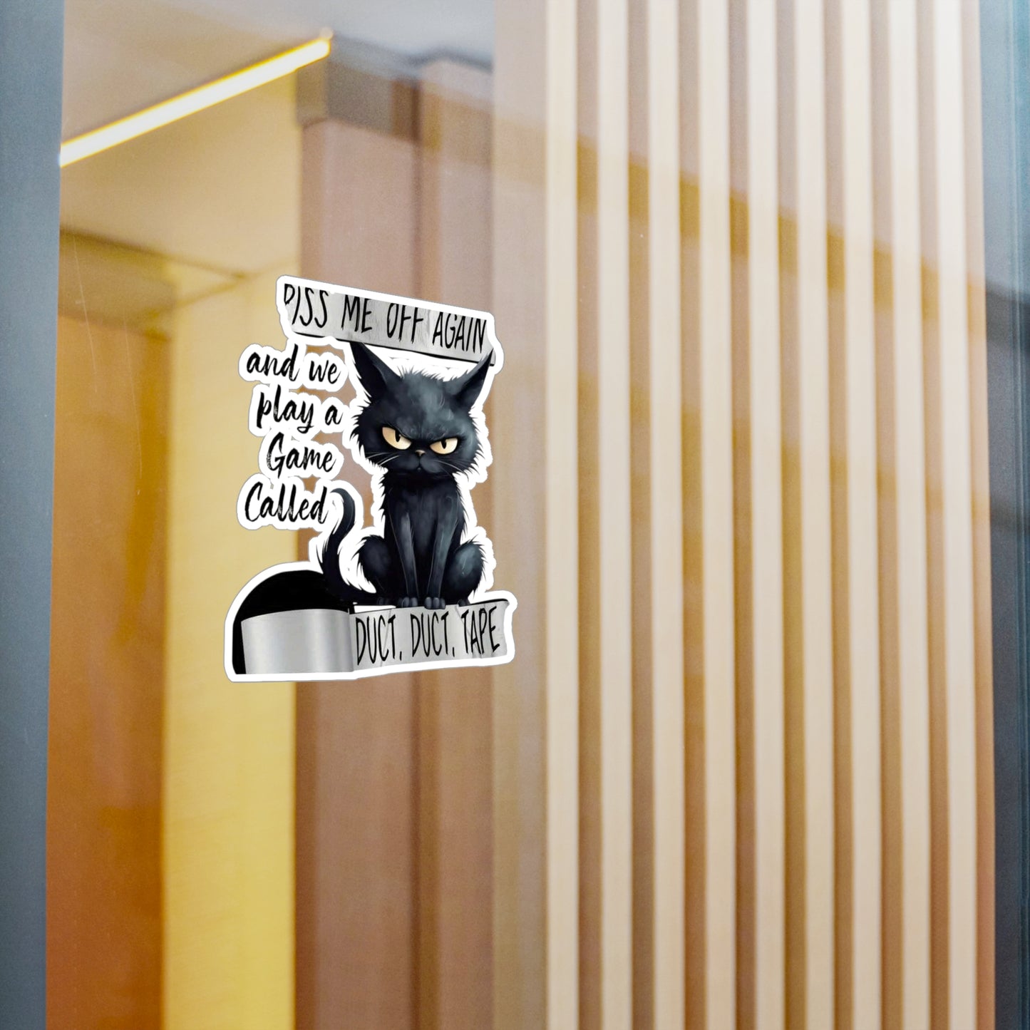 Duct, Duct, Tape Vinyl Decal