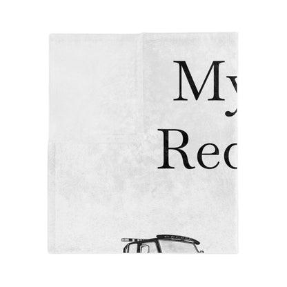 Beds, Straps, And Chains Velveteen Microfiber Blanket