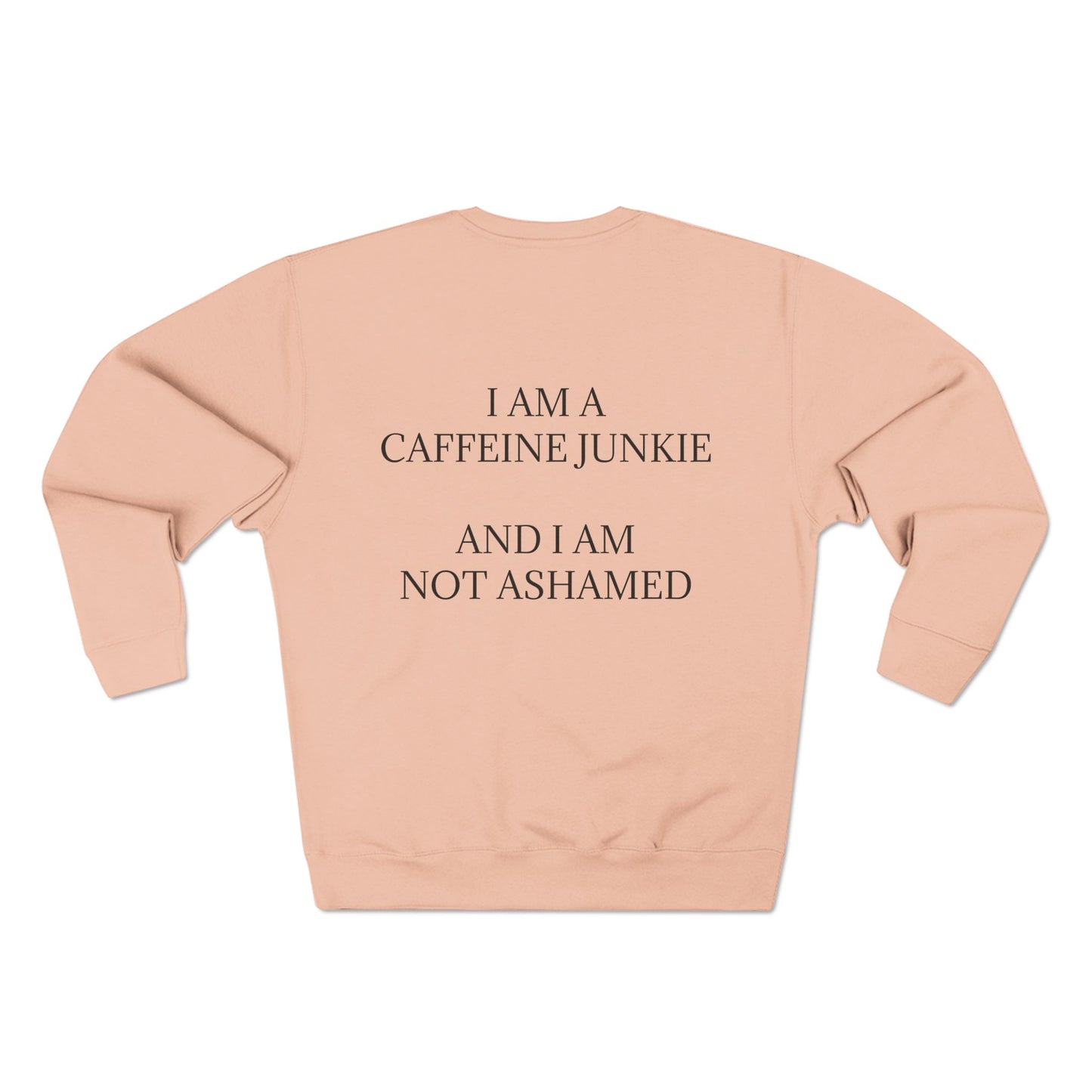 Caffeine Junkie Unisex Crewneck Sweatshirt