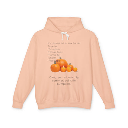 Fall In The South Unisex Lightweight Hoodie