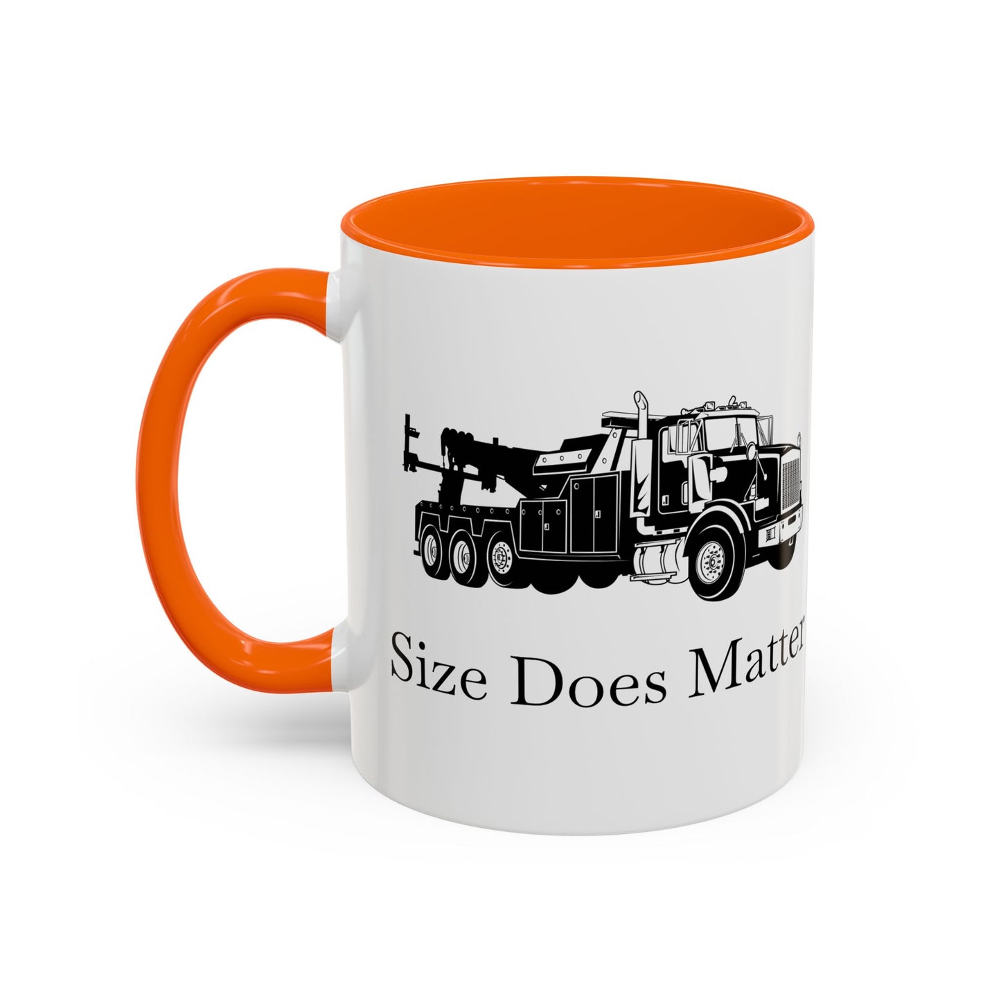 Size Does Matter 2-Tone Coffee Mug