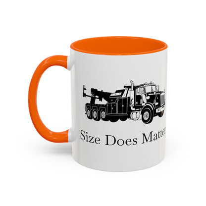 Size Does Matter 2-Tone Coffee Mug