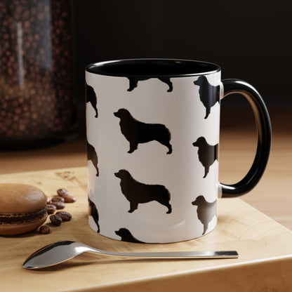 Aussie Silhouette 2-Tone Coffee Mug