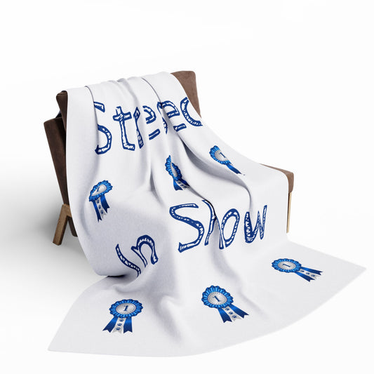 Stressed In Show Arctic Fleece Blanket