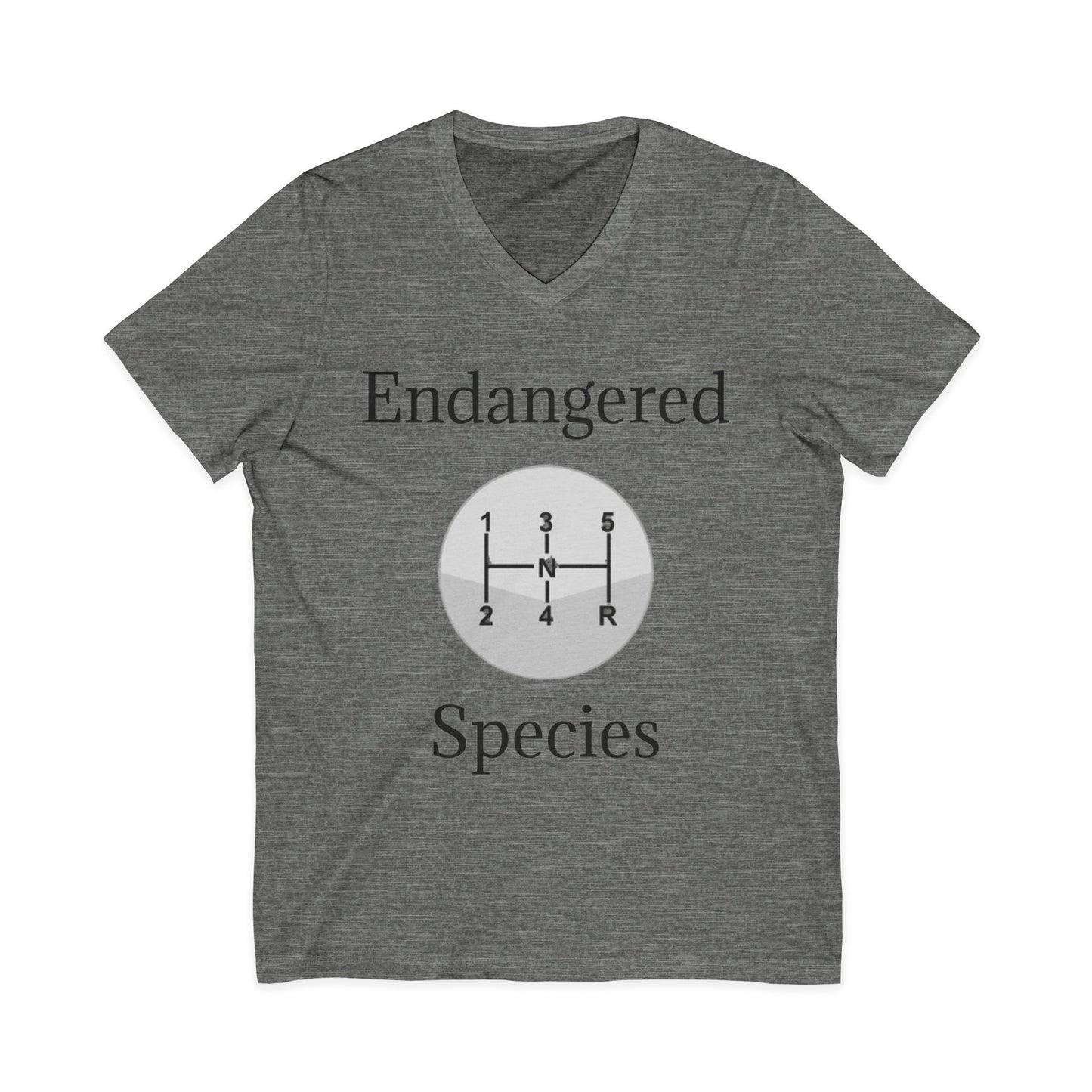 Endangered Species Unisex Short Sleeve V-Neck Tee