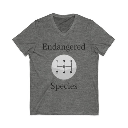 Endangered Species Unisex Short Sleeve V-Neck Tee