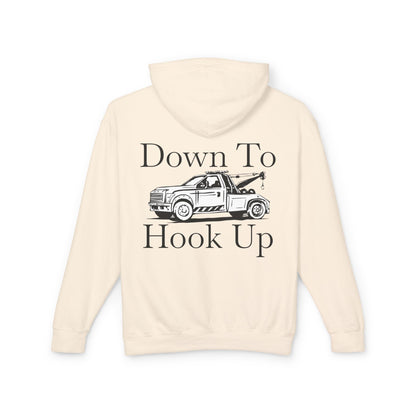 Down To Hook Up Unisex Lightweight Hoodie