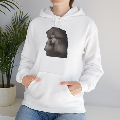 Poodle Head Unisex Hoodie