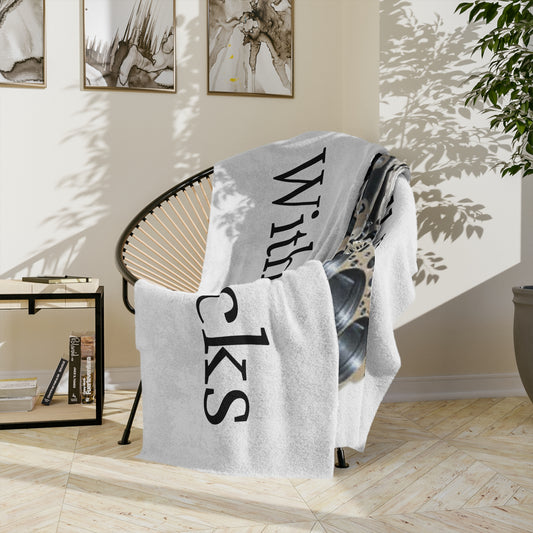 Play With Blocks Velveteen Microfiber Blanket