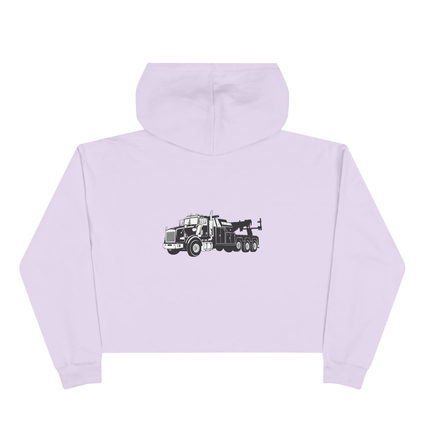 Heavy Tow Truck Women's Crop Hoodie