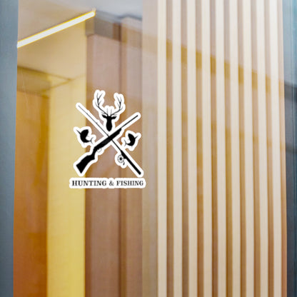 Hunting/Fishing Vinyl Decal