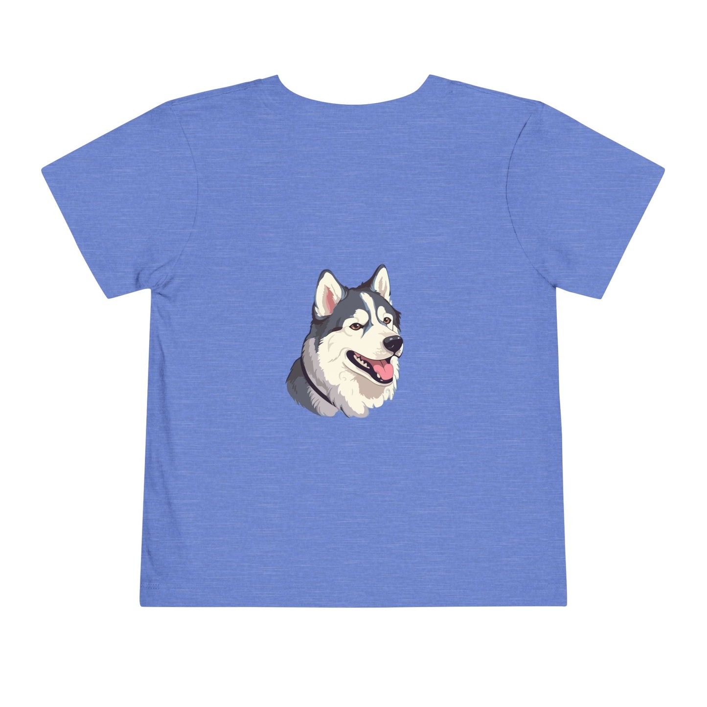 Malamute Head Toddler Unisex Short Sleeve Crewneck Tee