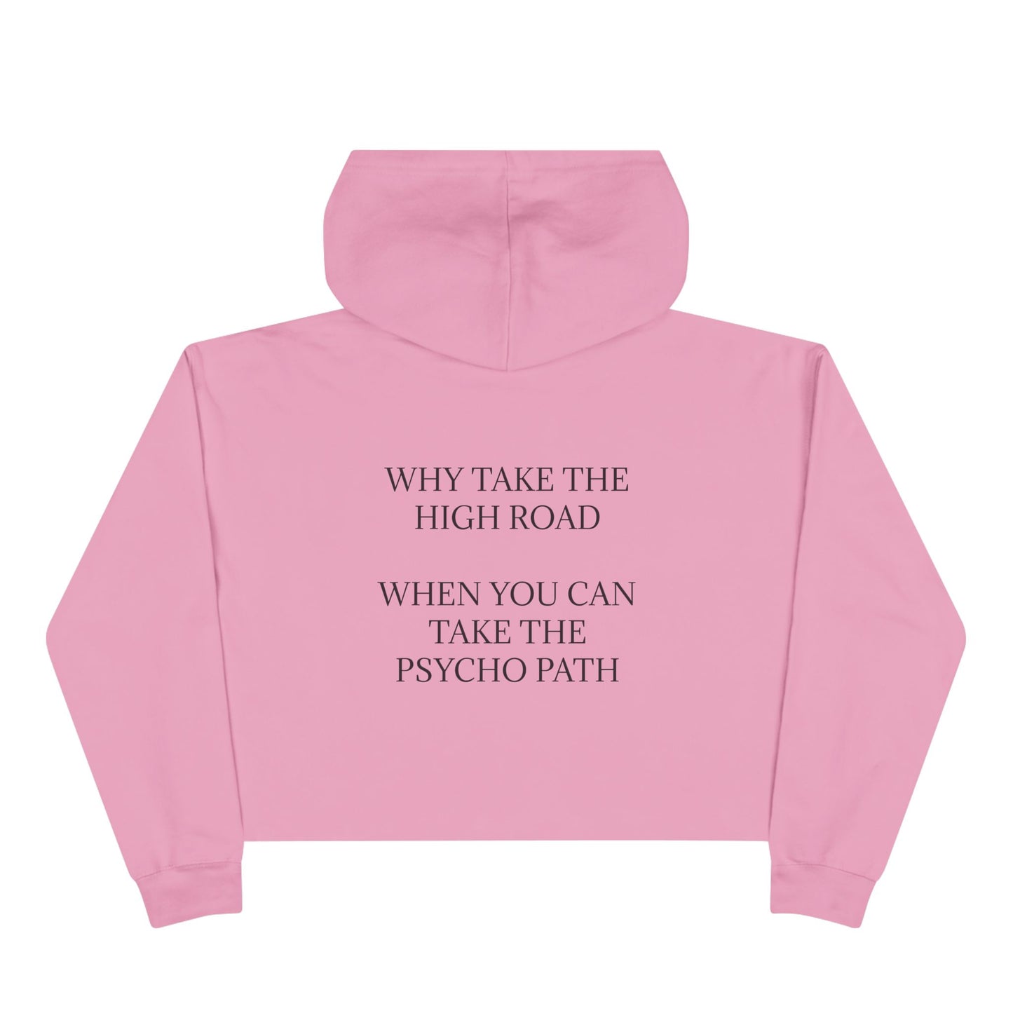 Psycho Path Women's Crop Hoodie