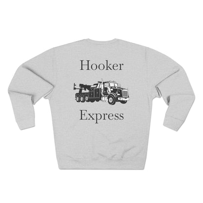 H**ker Express Heavy Tow Truck Unisex Crewneck Sweatshirt