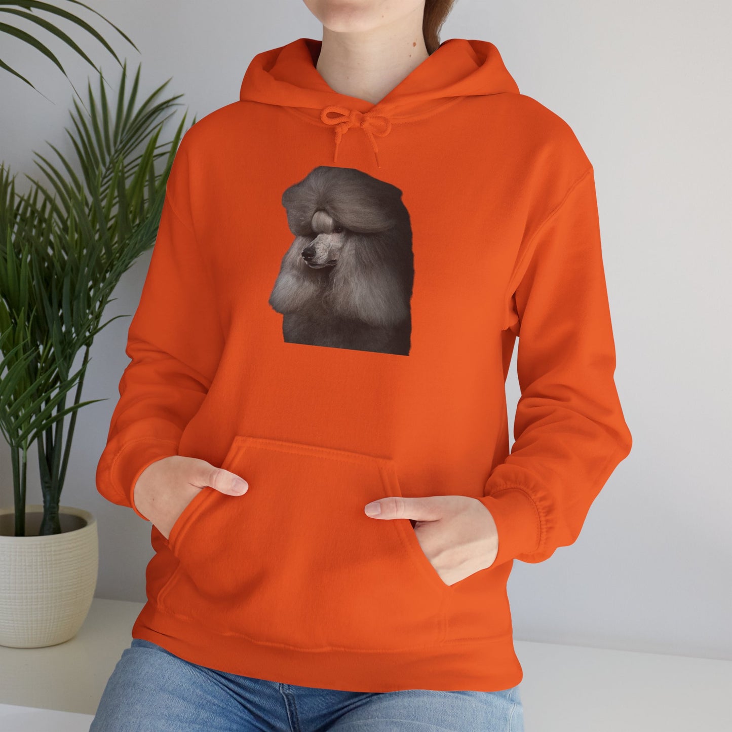 Poodle Head Unisex Hoodie