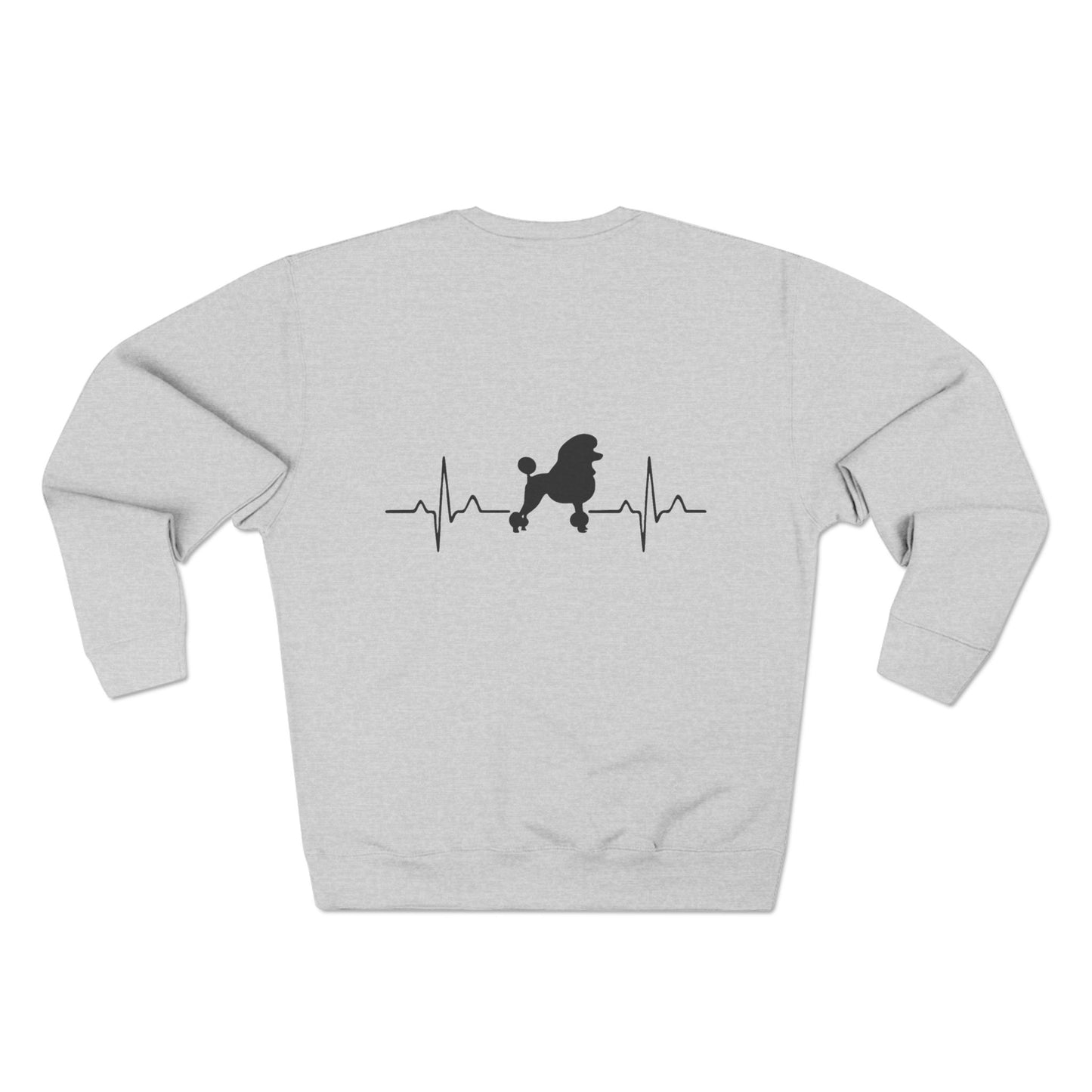 My Heart Beats For Poodles Unisex Crewneck Sweatshirt