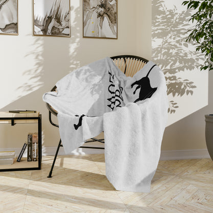 Sad Little Low Rider Velveteen Microfiber Blanket