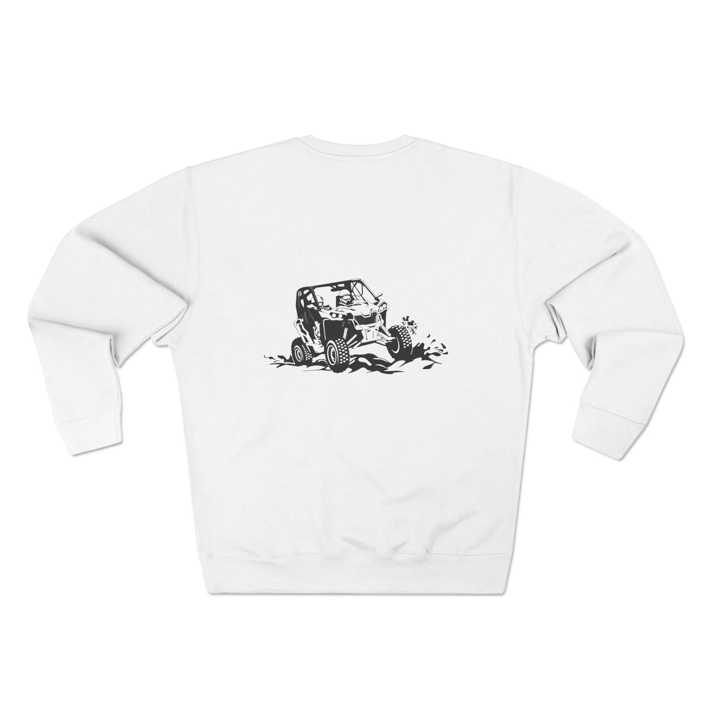 Slingin' Mud Side By Side Unisex Crewneck Sweatshirt