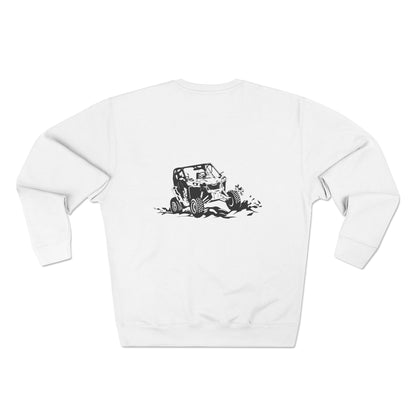 Slingin' Mud Side By Side Unisex Crewneck Sweatshirt