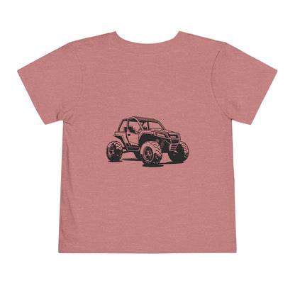 Off The Beaten Path Side By Side Toddler Unisex Short Sleeve Crewneck Tee