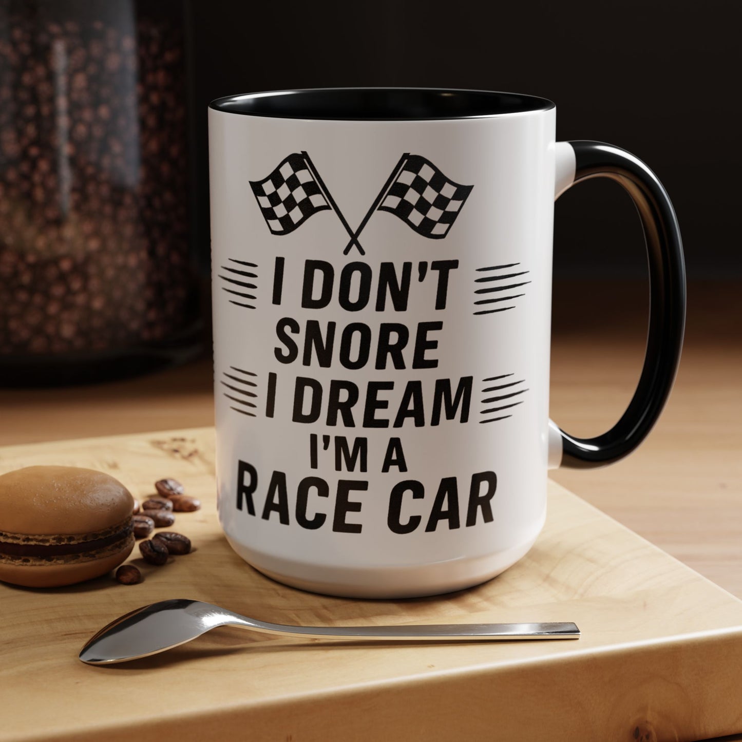 I Don't Snore 2-Tone Coffee Mug