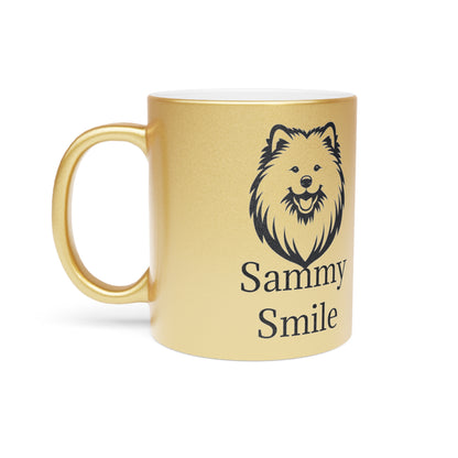 Sammy Smile Metallic Coffee Mug