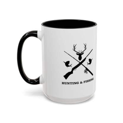 Hunting/Fishing 2-Tone Coffee Mug