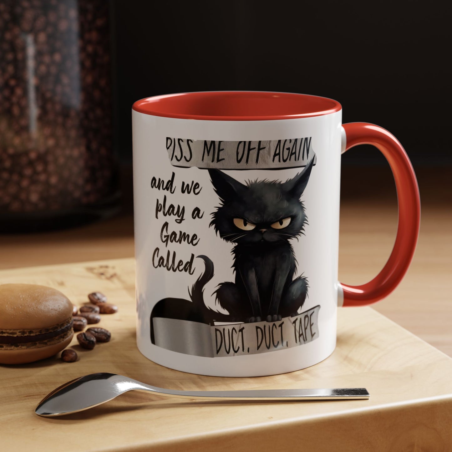 Duct, Duct, Tape 2-Tone Coffee Mug