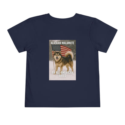 All-American Breed Toddler Unisex Short Sleeve Crewneck Tee