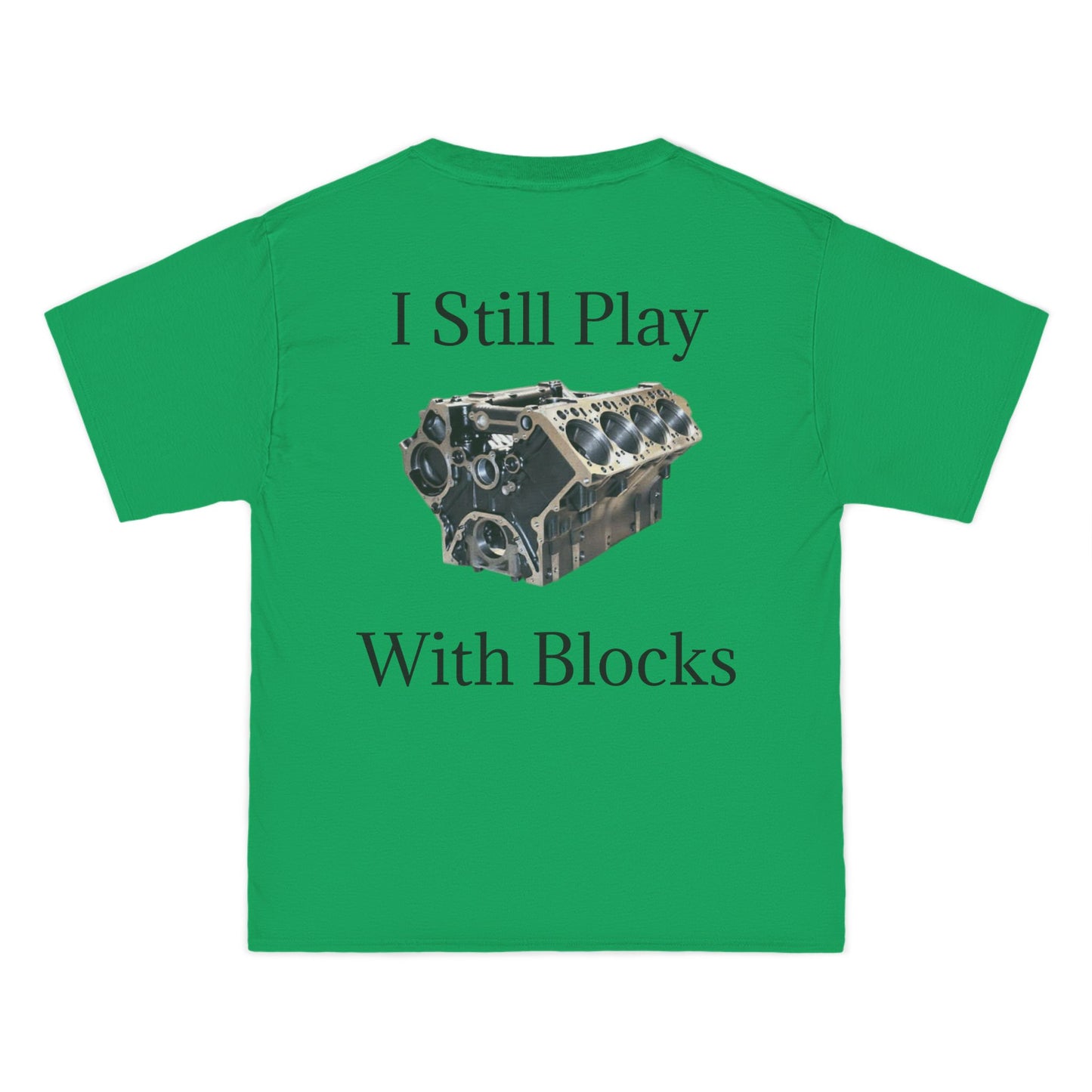 Play With Blocks Men's Short-Sleeve Crewneck Tee