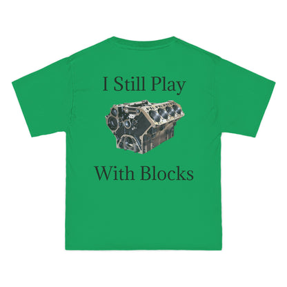 Play With Blocks Men's Short-Sleeve Crewneck Tee