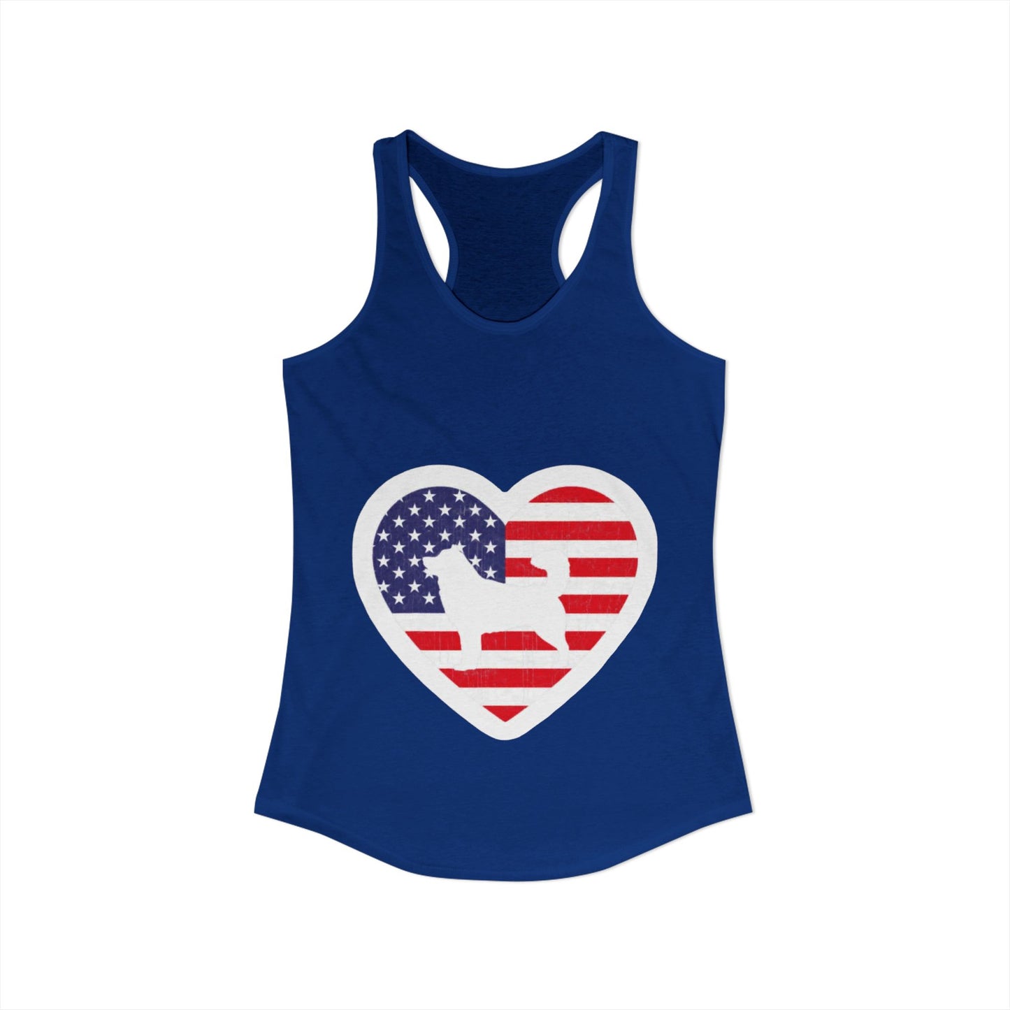 Malamute Flag Women's Racerback Tank