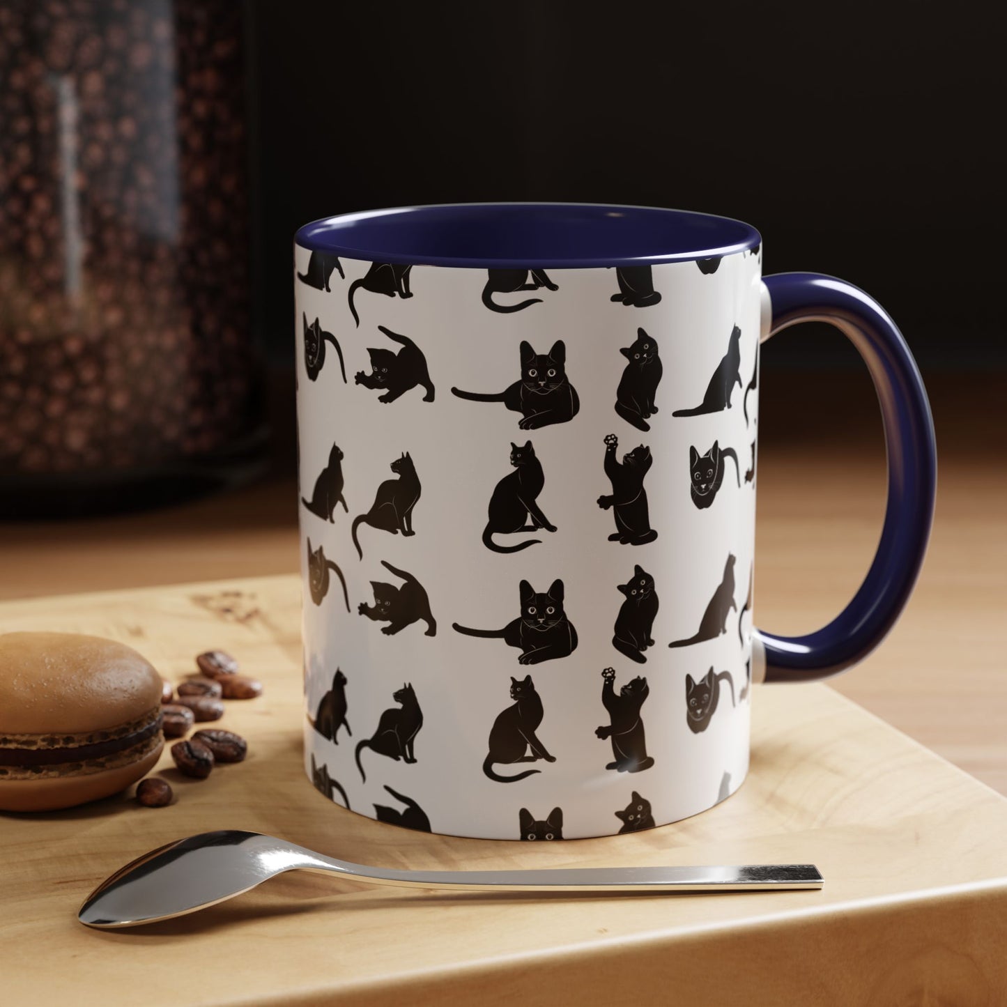 Cats 2-Tone Coffee Mug