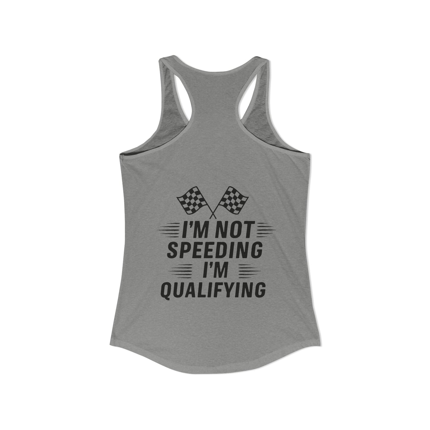 I'm Qualifying Women's Racerback Tank