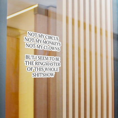 Ringmaster Vinyl Decal