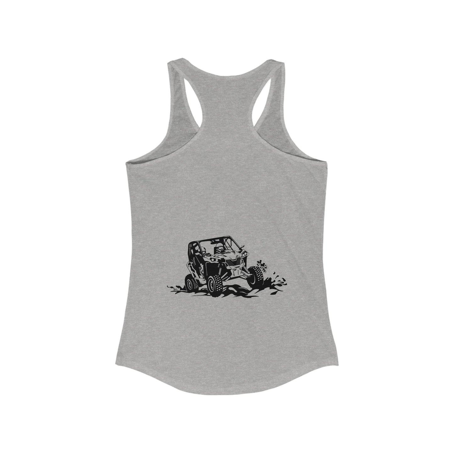 Slingin' Mud Side By Side Women's Racerback Tank
