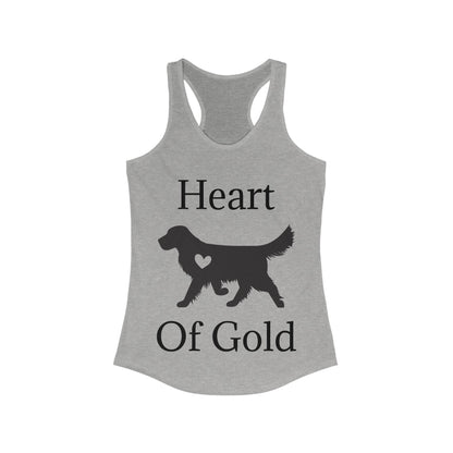 Heart Of Gold Women's Racerback Tank